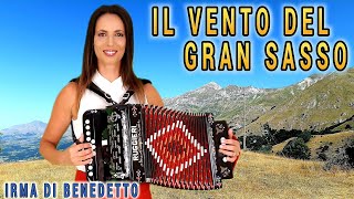 IRMA DI BENEDETTO suona Il Vento del Gran Sasso valzer con lOrganetto Abruzzese Accordion [upl. by Ynoble]