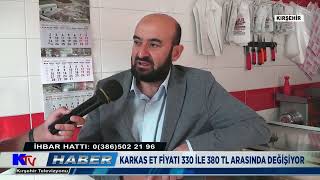 KARKAS ET FİYATI 330 İLE 380 TL ARASINDA DEĞİŞİYOR [upl. by Harlen560]