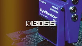 Boss SY1 GuitarBass Synthesizer Pedal  Gear4music demo [upl. by Halbert]