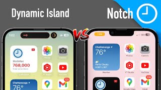 Dynamic Island vs Notch Every Difference Tested amp Explained [upl. by Xel93]