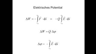 Elektrisches Potential [upl. by Aneda]