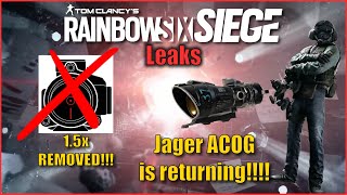 R6 Year 9 Leaks 15x scope REMOVED [upl. by Dnar208]