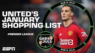 Who should be on Man United’s ‘SHOPPING LIST’ for the January transfer window 🤔  ESPN FC [upl. by Carlin]