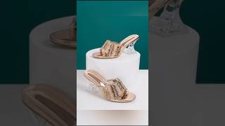 New designed wedge sandals floral heels designs shortsviral youtubeshorts shorts [upl. by Gibbs289]