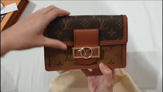 LV Dauphine Chain Wallet [upl. by Oster91]