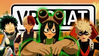 MY HERO ACADEMIA SCARY SEA MISSION VRCHAT [upl. by Fontana]