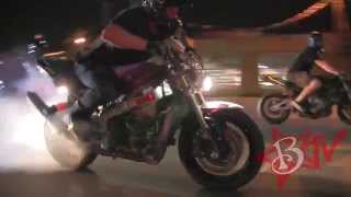 Motorcycle STUNTS At ROC Streetfighterz RIDE OF THE CENTURY 2013 Street Bike WHEELIES DRIFTING DRIFT [upl. by Ennyrb]