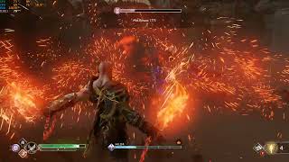 God of War 2018 PC  KRATOS vs HILDR Last Valkyrie Boss Fight [upl. by Akeret611]