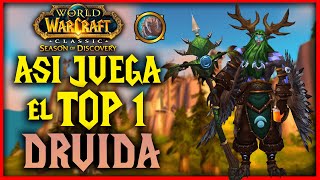 WOW CLASSIC SoD GUÍA RUNAS TALENTOS Y ROTACIÓN DRUIDA PVE SEASON OF DISCOVERY FASE 1  MUCHAMIEL [upl. by Marji]