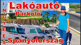 INGYENES LAKÓAUTÓ PARKOLÓ AMPOSTA SPANYOLORSZÁG [upl. by Refanej]