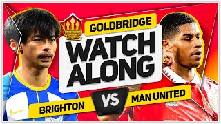 BRIGHTON vs MANCHESTER UNITED LIVE STREAM Watchalong with Mark Goldbridge [upl. by Heymann]