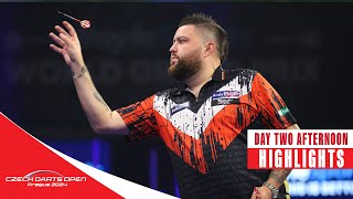 SEEDS ELIMINATED  Day Two Afternoon Highlights  2024 Gambrinus Czech Darts Open [upl. by Purpura686]