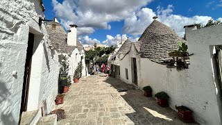 Alberobello Italy old town with trulli [upl. by Nnaycnan543]