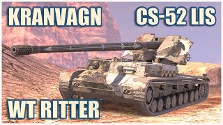 CS52 LIS WT Ritter amp Kranvagn • RASEINIAI HEROES WoT Blitz [upl. by Paviour]