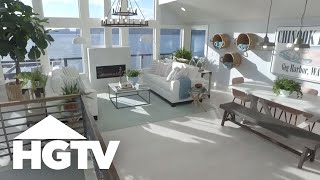 Interior WalkThrough  HGTV Dream Home 2018  HGTV [upl. by Catherin146]