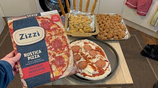 Zizzi Pizza Chicken and Mozzarella Sticks [upl. by Wit]