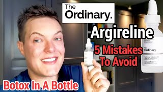 MAXIMUM ANTI AGING  How To Use The Ordinary Argireline Solution 10 [upl. by Lazos]