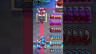 Best 3 Elixir 5x cards Combo Damage Against Princess Tower [upl. by Itagaki]