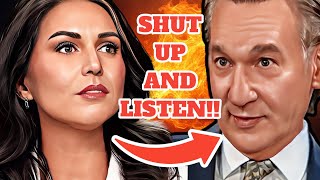 Tulsi Gabbard STUNS on Real Time w Bill Maher SHUTS DOWN Maher on The Draft [upl. by Mcwilliams]