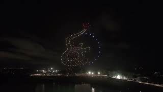 Shinju Matsuri Festival 2024 Drone Light Show  Broome  Drone Sky Shows [upl. by Hamrah79]