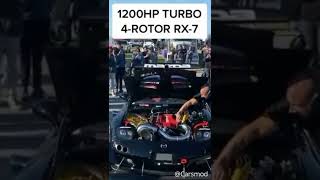 1200HP Turbo 4Rotor RX7 š’š” [upl. by Apollus6]