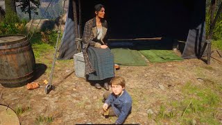 Arthur Antagonized Jack in front of Abigail Red Dead Redemption 2 [upl. by Kcirevam]