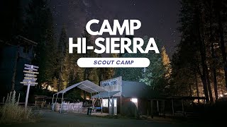 Scout Camp HiSierra at the Sierra Nevada Mountains in California [upl. by Rriocard]