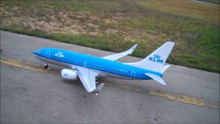 Windrider KLM BOEING 737  How Its Made amp Maiden Flight [upl. by Airetnohs]