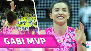 SUPER GABI MVP All points in Big Match Conegliano  Scandicci  Lega Volley Femminile 202425 [upl. by Clementius432]