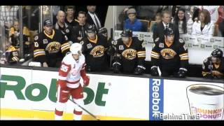 Chris Kelly hits Kronwall [upl. by Skees]