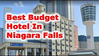 Best Budget Hotel In Niagara Falls  Comfort Inn Fallsview Hotel Niagara Falls Room Tour [upl. by Cutty]