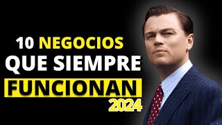 🚀💰Top 10 ideas de negocios 2024 Siempre Funcionan💰🚀 [upl. by Lamok]