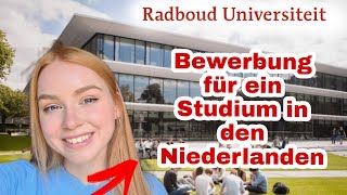 Bewerbungsverfahren in Niederlanden für PsychologieNijmegen Maastricht [upl. by Gabor]