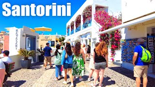 Fira  Santorini  Greece  4K Walking Tour  May 2024 [upl. by Ozneral]