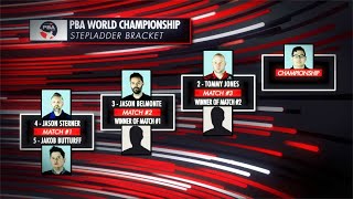 2022 PBA World Championship presented by Pabst Blue Ribbon Stepladder Finals WSOB XIII [upl. by Eenrahc]