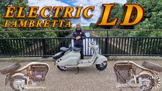 Lambretta LD ELECTRIC CONVERSION [upl. by Onaimad956]