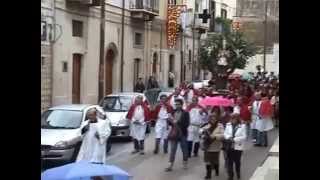 Processione Madonna Incoronata Minervino Murge 2014 [upl. by Adlesirk]