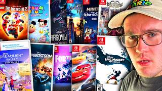 I Played EVERY Disney Game On Nintendo Switch [upl. by Nailij]