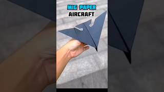 Fly your own MiG Paper Aircraft 93 shorts paperplane paperairplane [upl. by Crandale]