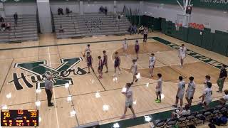 Yorktown High School vYorktown High School vs Byram Hills High School Boys JuniorVarsity Basketball [upl. by Marylin]