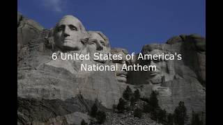 Top 10 National Anthems Of the world 2016 [upl. by Gylys967]