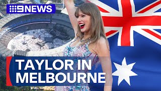 Taylor Swift takes Australia’s biggest stage in Melbourne  9 News Australia [upl. by Eitsym951]