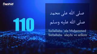 1000 Salawat SALALLAHU ALA MUHAMMAD SALLALLAHU ALAYEHI VE SELLEM Darood Pak [upl. by Airetnohs]