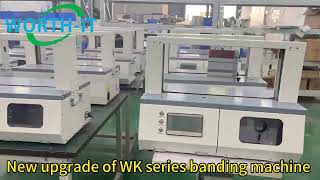 wk20wk30 table top banding machine workshop [upl. by Lyndel]