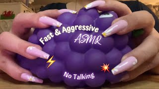 Fast and Aggressive ASMR triggers No Talking LOFI [upl. by Llenreb871]