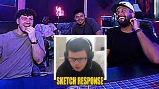 Reacting to SKETCH response video [upl. by Ennej]