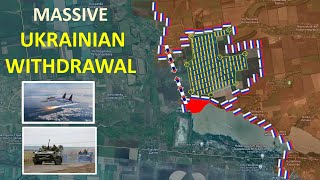 Massive Ukrainian Withdrawal From Pocket North Of Kurakhove l Russia Crossed The Oskil River [upl. by Kcirdaed499]