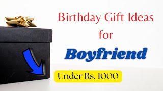 20 Best Gift For Boyfriend Under 1000  Boyfriend Ke Iiye Birthday Gift  Perfect Gift for Boyfriend [upl. by Ahsyat]