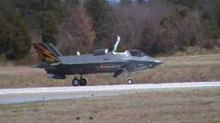 F35B JSF Short Takeoff Test March 18 2010 [upl. by Yenahpets]