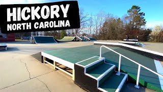 Hickory North Carolina Skatepark  Stanford Skatepark  2021 Overview [upl. by Egarton290]